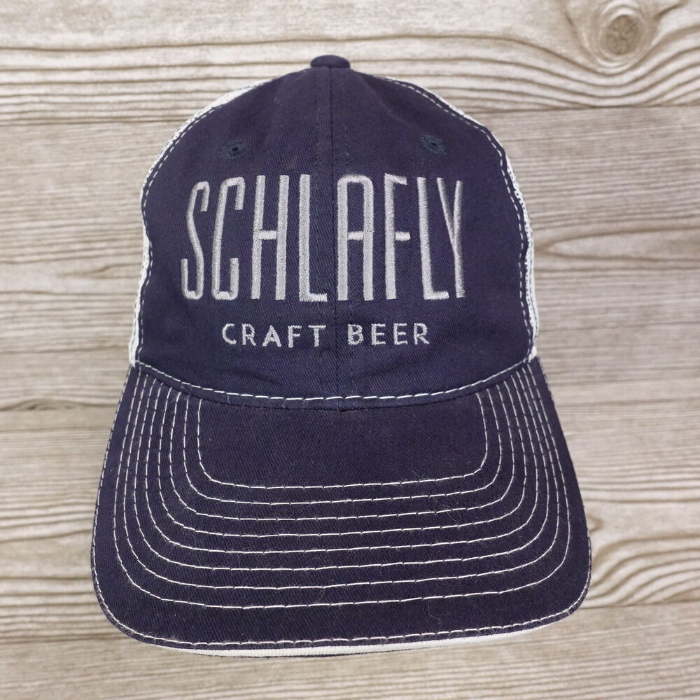 SCHLAFLY CRAFT BEER ST LOUIS MESH SNAPBACK BASEBALL CAP HAT
